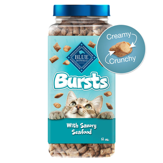 Bursts Crunchy & Creamy Dry Cat Treats